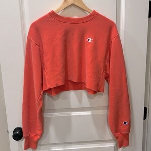 Champion cropped crewneck
